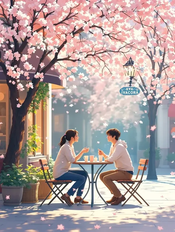 番茄短剧app《焦糖之吻》封面，都市题材短剧